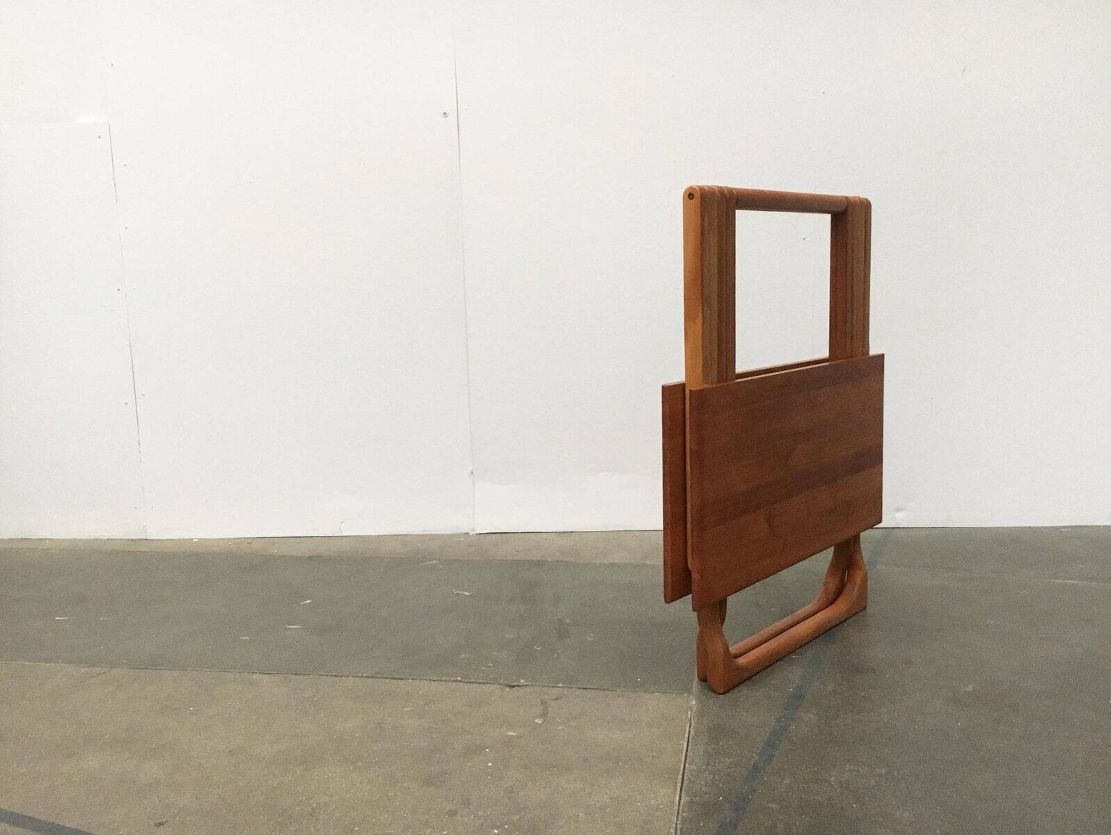 Danish folding table in teak from the mid-century by Juul Kristensen.