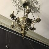 Bronze chandelier