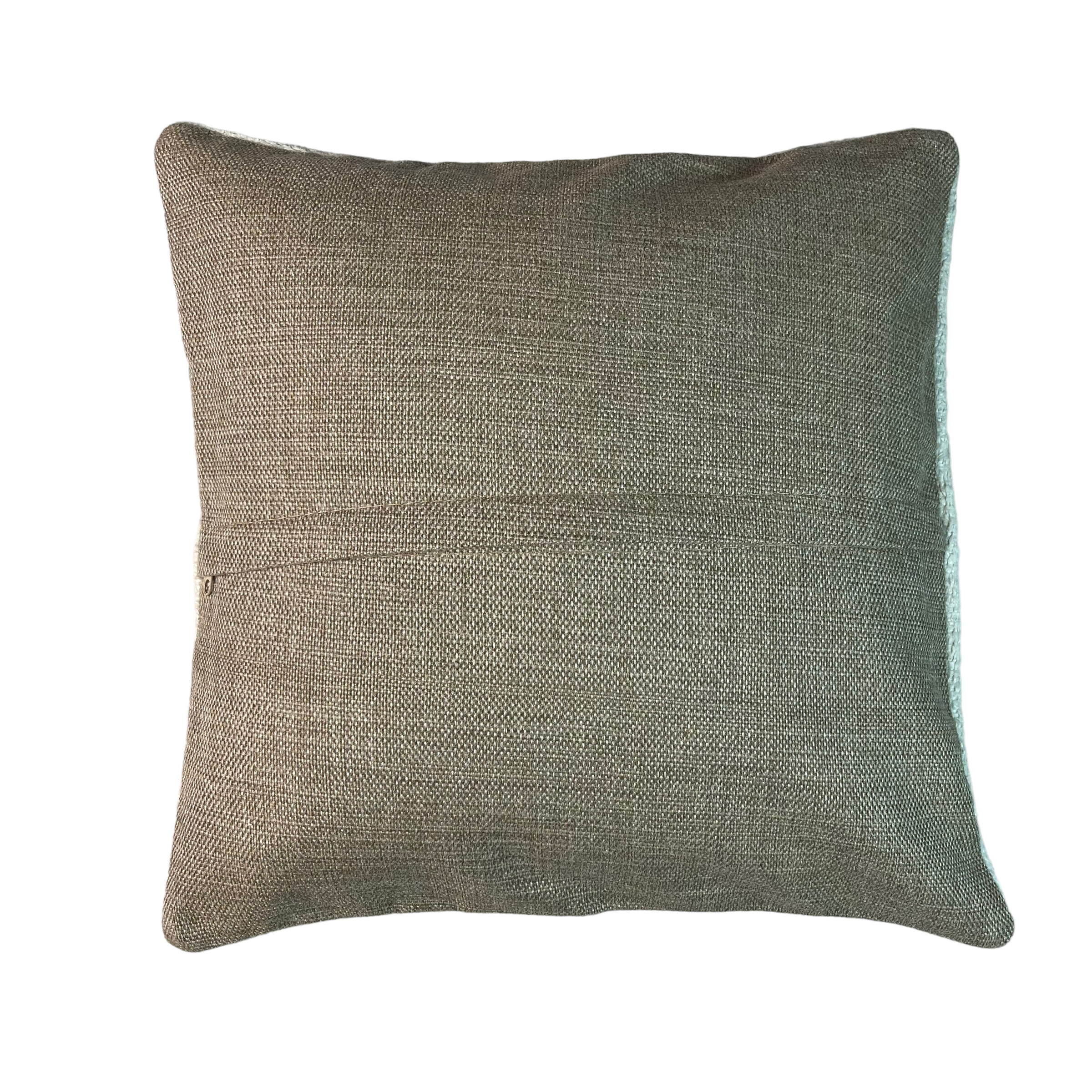 Vintage turkish kilim cushion cover 40 x 40 cm