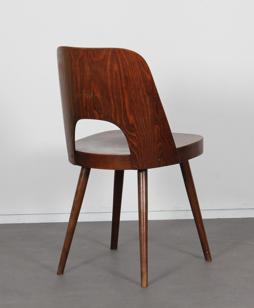 Suite of 3 vintage chairs by Oswald Haerdtl for Ton, 1960