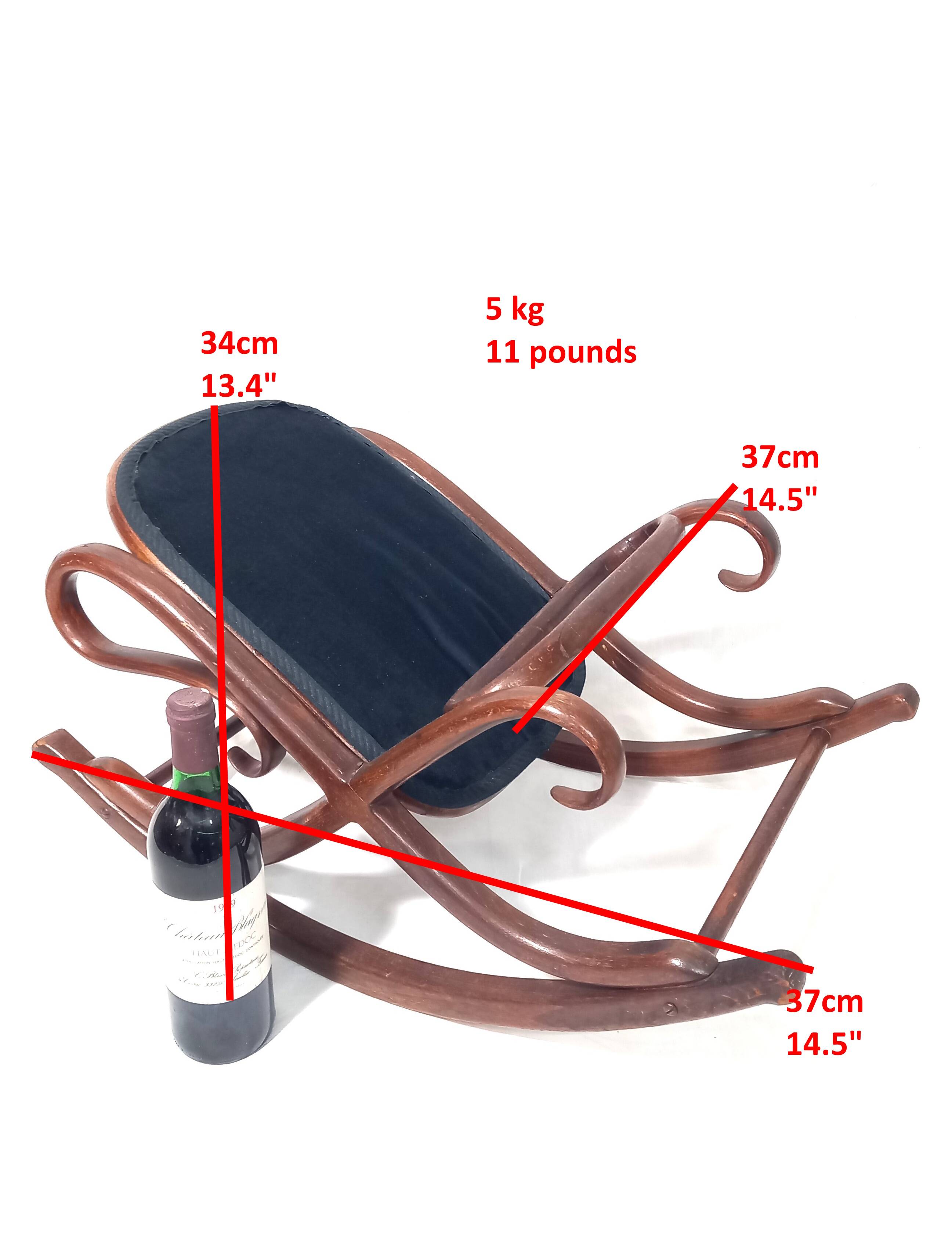 Art Nouveau Bentwood Footstool