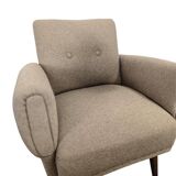 set of 2 vintage armchairs / individual armchairs / small armchairs