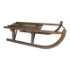 Vintage wooden sled
