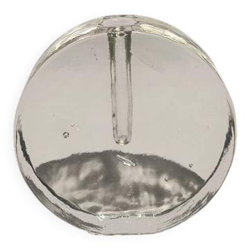 Spherical glass vase