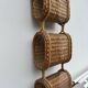 Suspended wicker rattan servant from the 1960s.