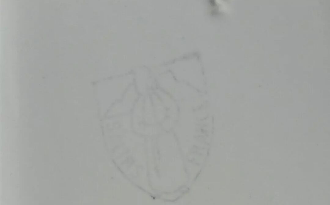 Dish with ceramic compartments