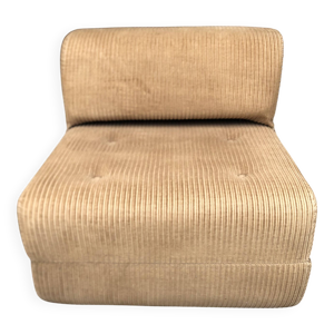 chauffeuse velours côtelé