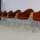 Set of six dining chairs by Charles Eames