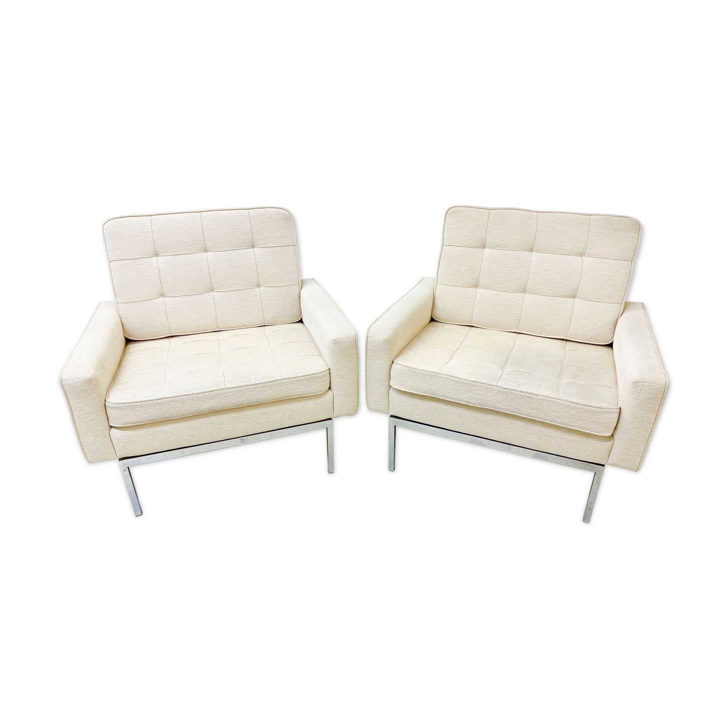 Paire de fauteuils modèle 67 A de Florence Knoll pour Knoll