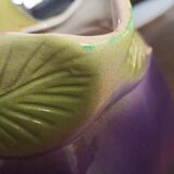 Plum slip pitcher - Italy