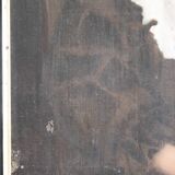 Tableau HST portrait of a child signed F. Badin 1901