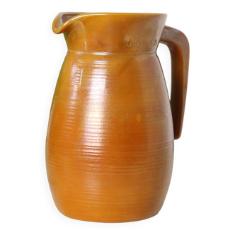 Arcopal pitcher Volcan series, vintage French