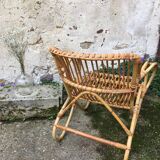Vintage rattan chair
