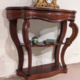 Mahogany console