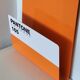 Wall magazine door design metal orange pantone wallstore 165 vitamin c