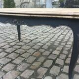 Old dining table with extensions