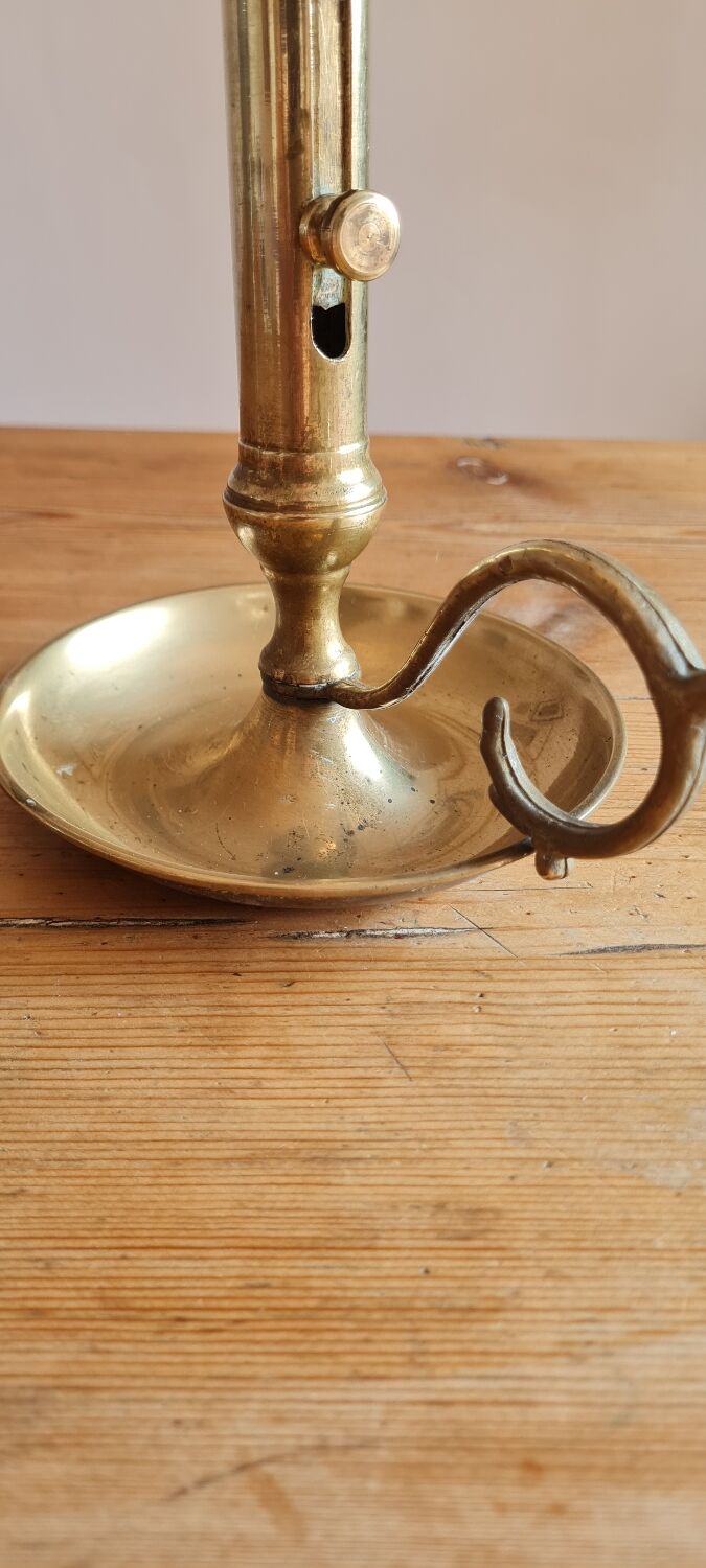 Brass candle holder