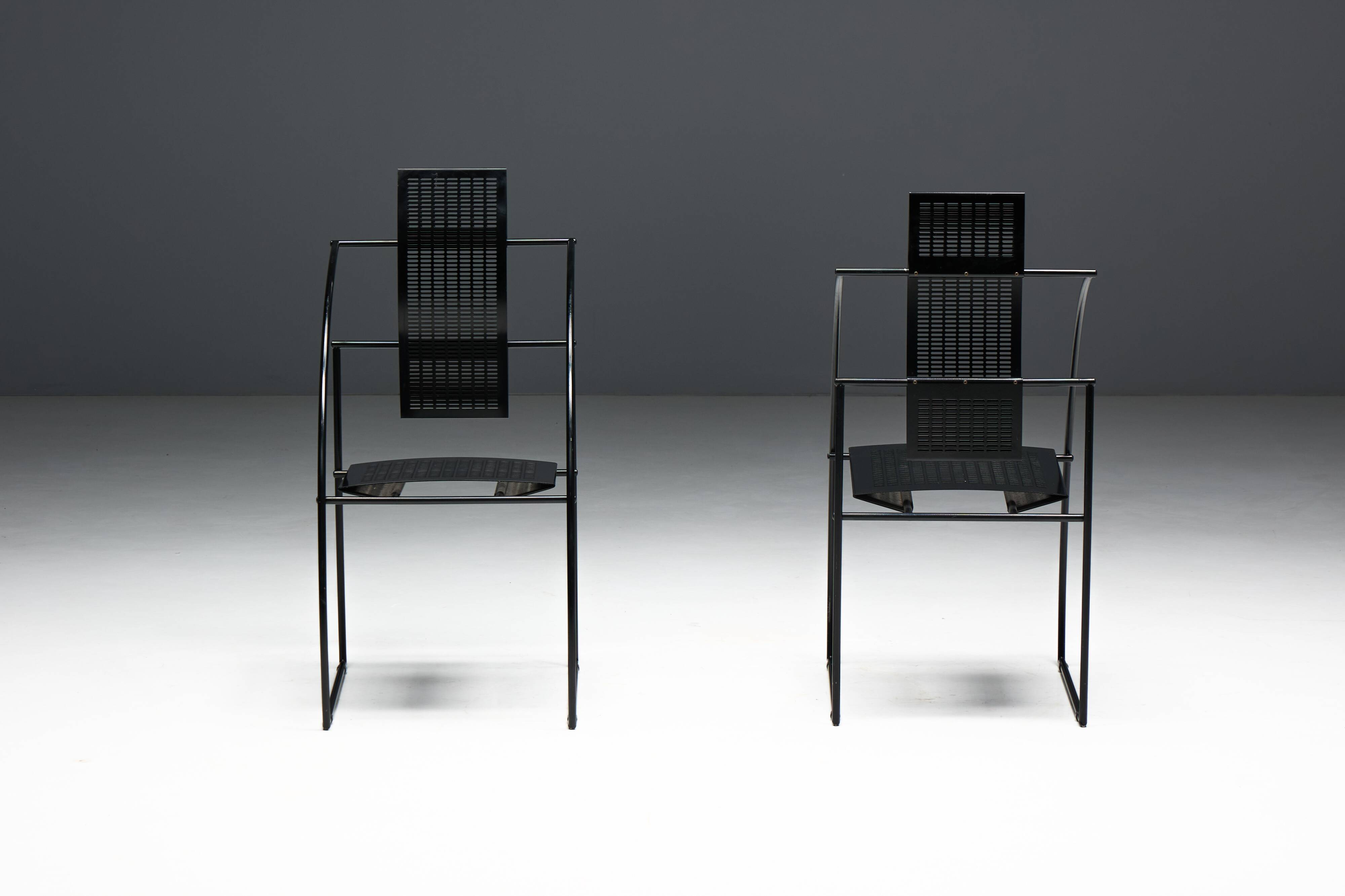 Quinta Chairs by Mario Botta for Alias, Italy, 1980s
