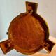 Bougeoir tripode en bronze " cerf " XIXe vennerie