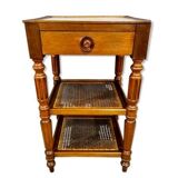 Mahogany serving trolley
