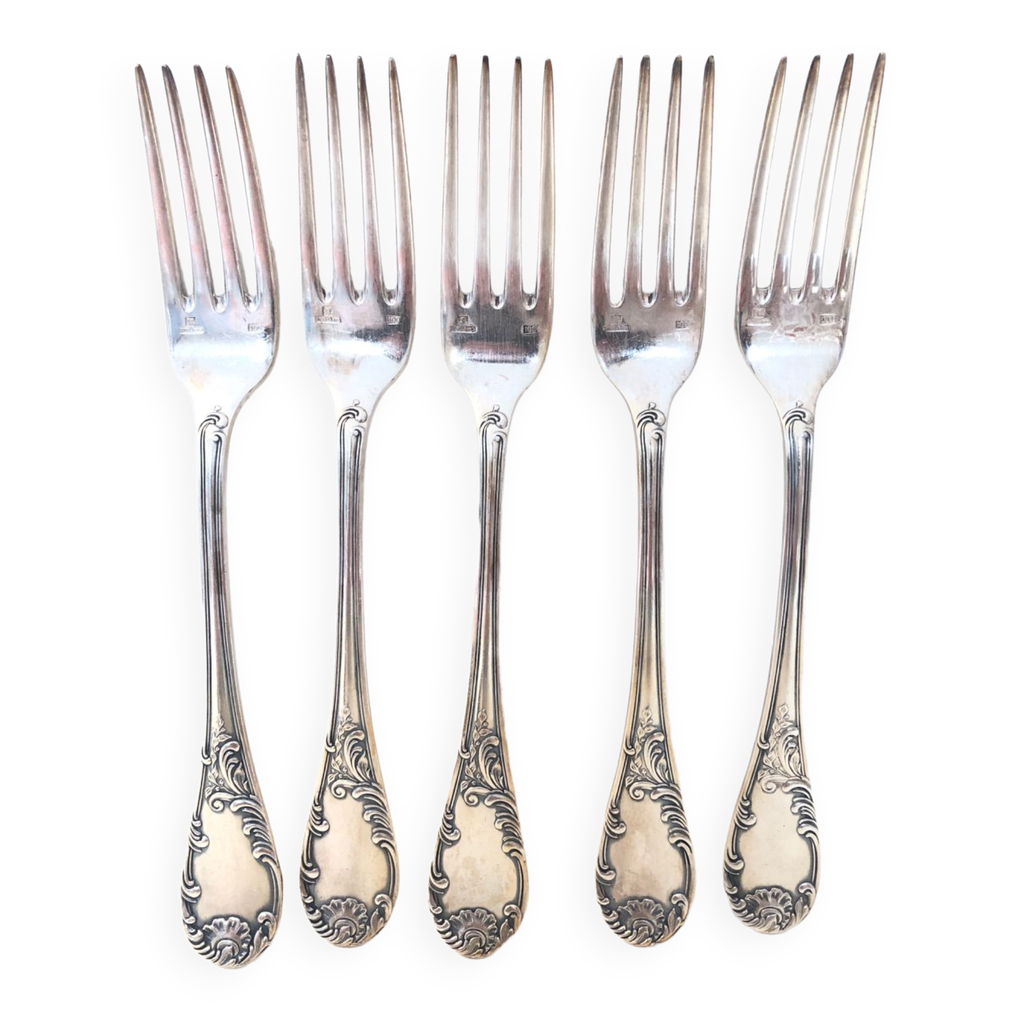 5 forks Saint Medard, 1900