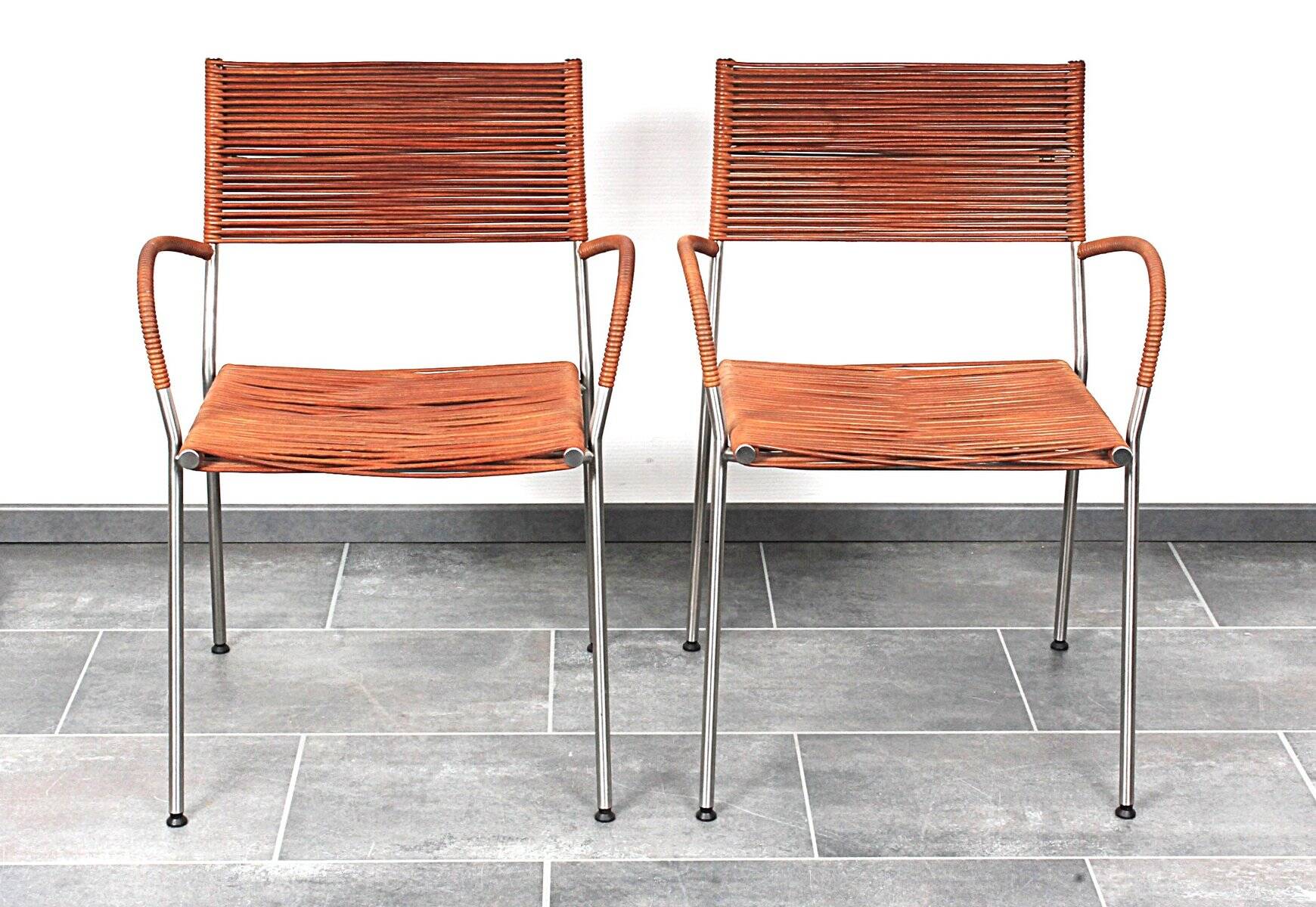 Miss B chairs by Tito Agnoli for Pierantonio Bonacina, 1980s, set of 2
