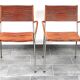 Miss B chairs by Tito Agnoli for Pierantonio Bonacina, 1980s, set of 2