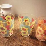 Arcopal lotus glasses