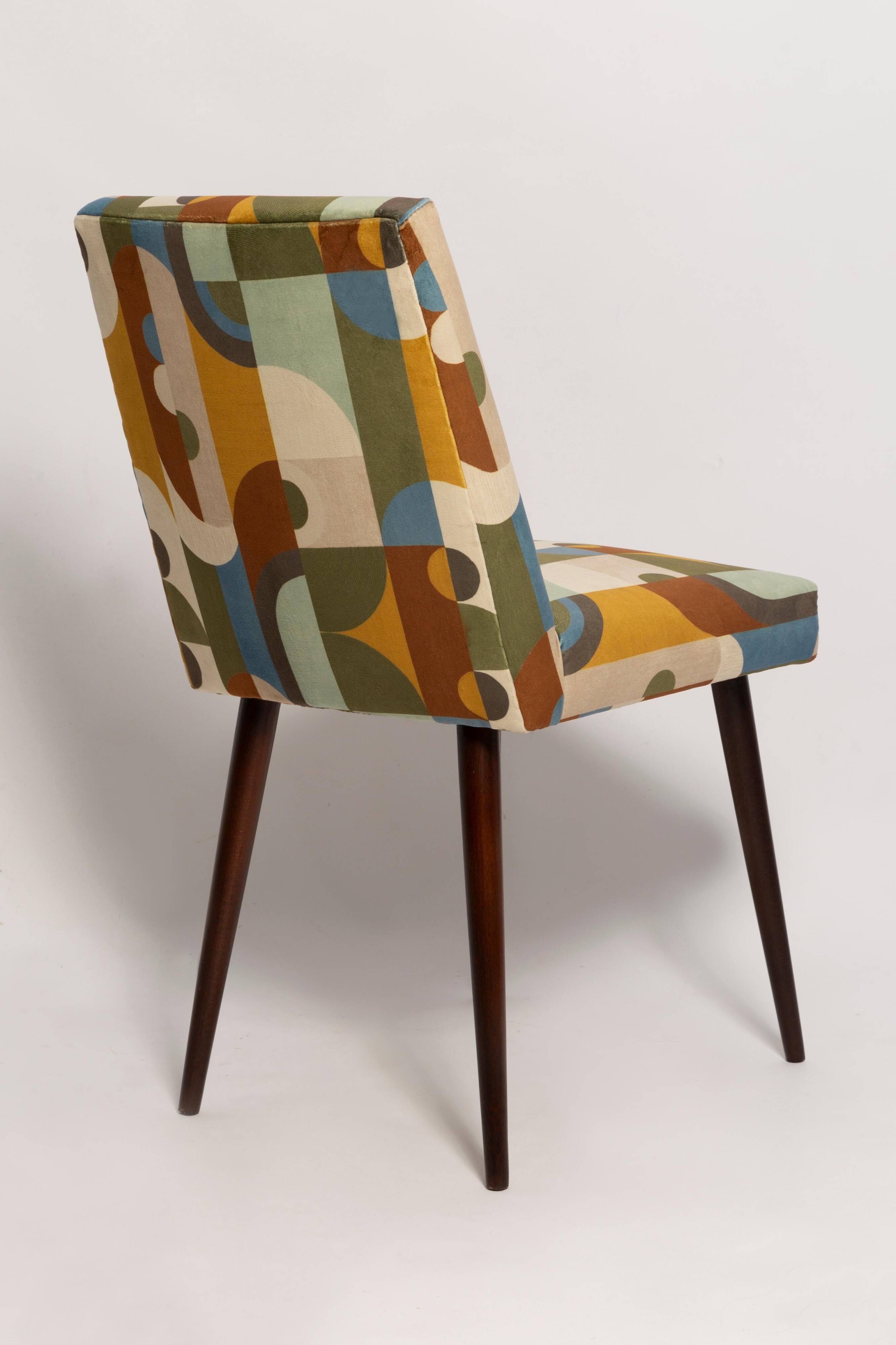 Mid Century Stick Velvet Chair by Casamance, 1960s