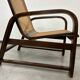 Fauteuil lounge fonctionnaliste en bois courbé n°668 Thonet Debrecen