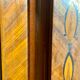 Bibliothèque époque art déco en placage de bois précieux et marqueterie