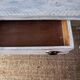 Console / patinated wooden shelf