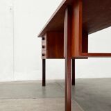 Mid-century modern teak desk by Asko Finland, 1960s.