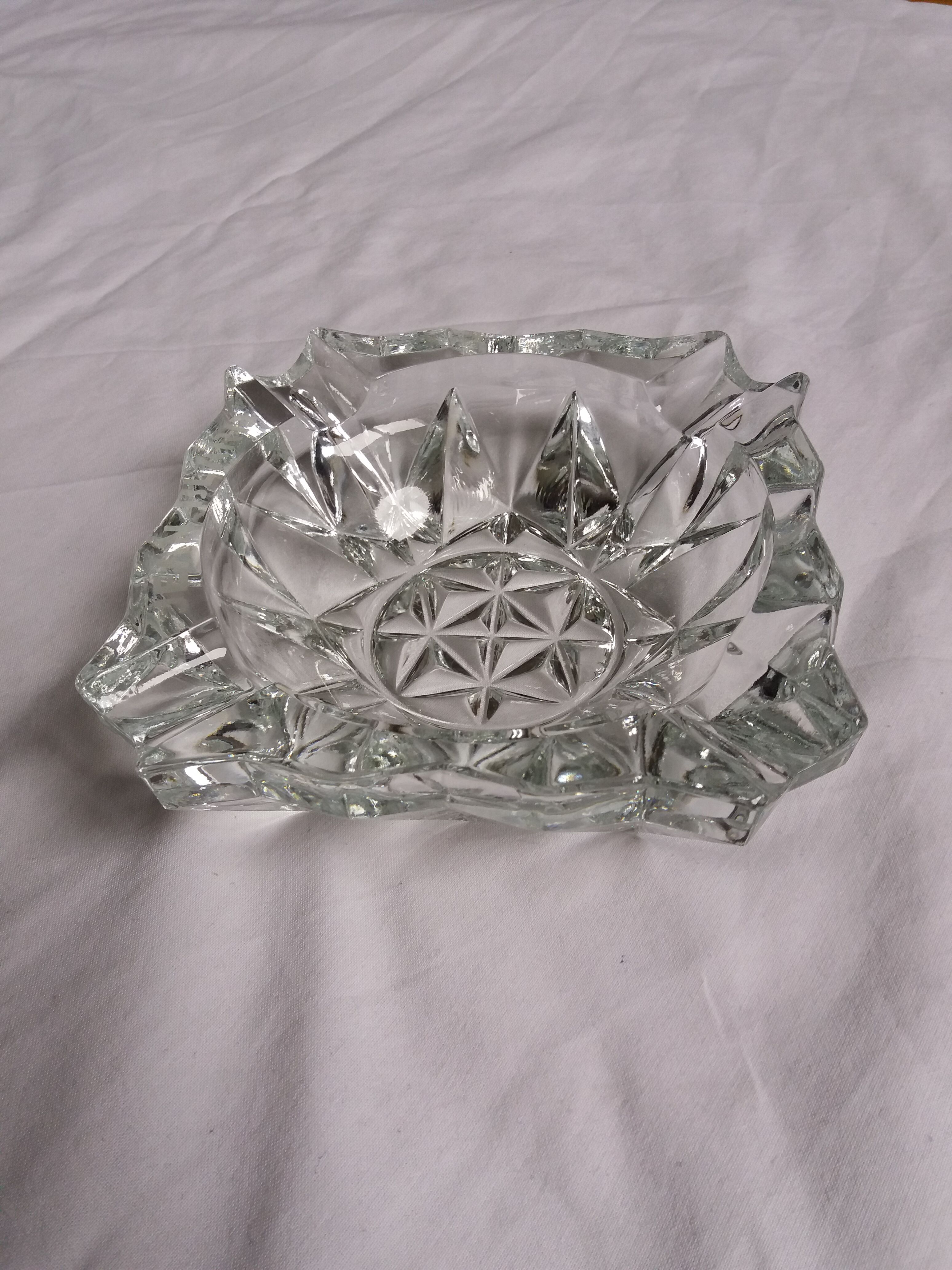Jean Blard advertising glass ashtray