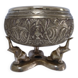 Solid brass elephant pocket emptier from the 80s