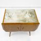 Pair of Mid-Century Style Beech and Chestnut Burl Bedside Tables, 1950s