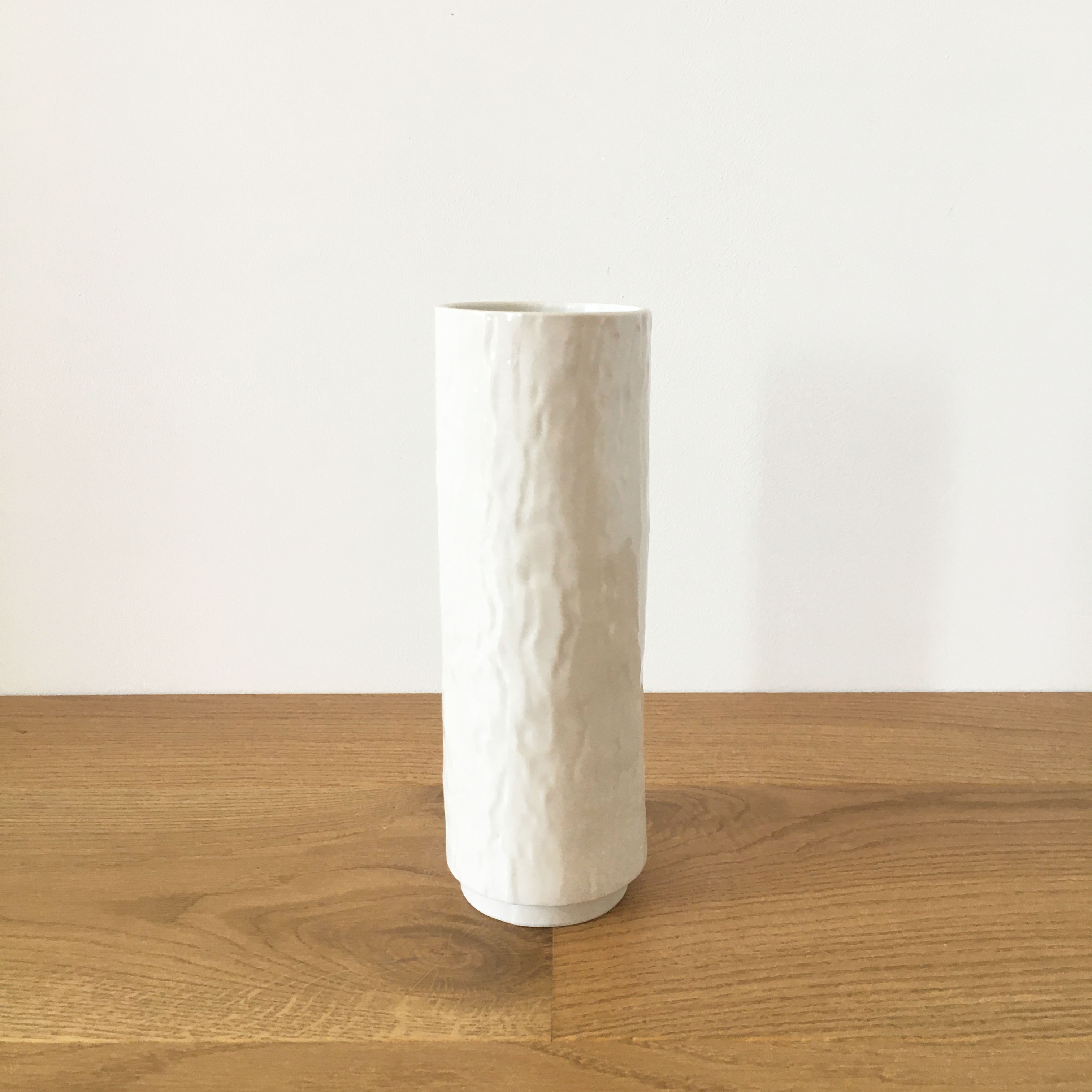 Vase textured roll 1960 Sgrafo Germany