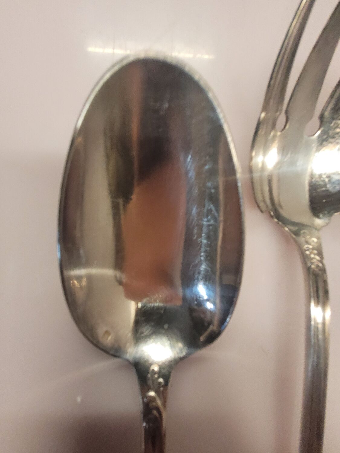 Christofle silver metal salad service mid-20th century