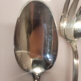 Christofle silver metal salad service mid-20th century