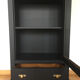 Black restyled vintage bookcase