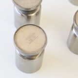 X6 stainless steel liqueur glasses