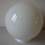 Old white opaline ball globe lampshade 20 cm chandelier lamp fixture 01/11B