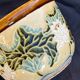Old glazed ceramic cache pot