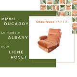Chauffeuse albany de michel ducaroy pour ligne roset n° 7