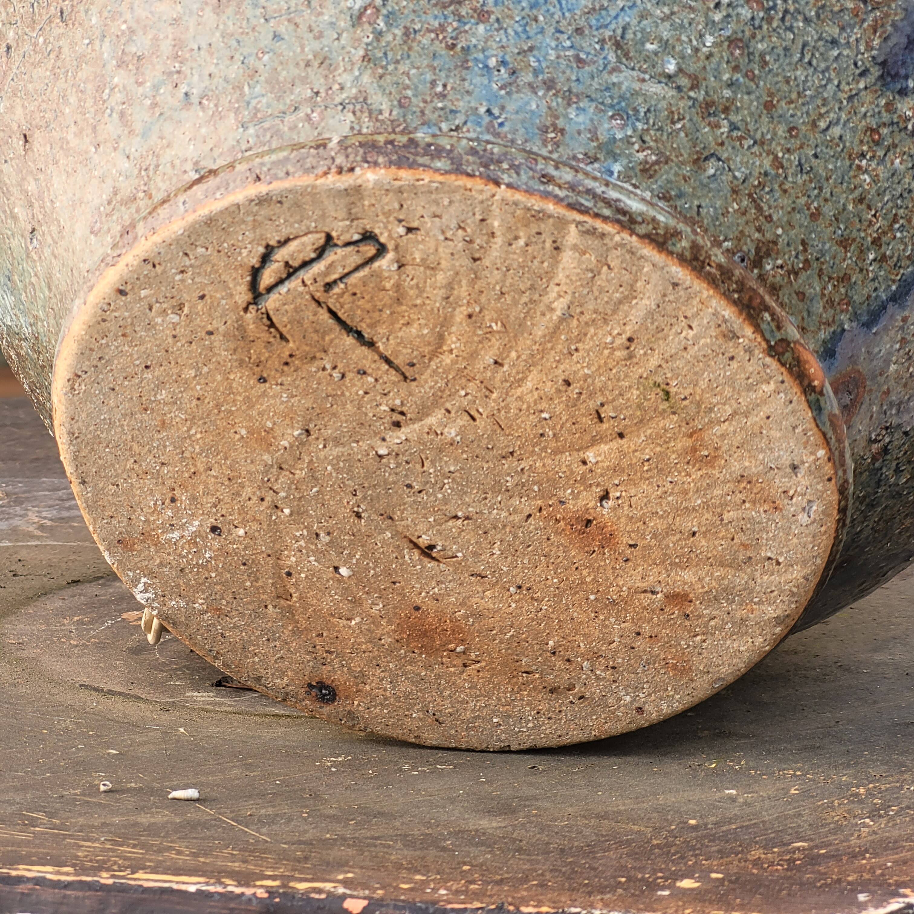 Alain Blanchard ceramic ball lamp base