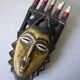 Antique African Yaouré Kokole Kwain mask Ivory Coast Ethnic art collection