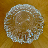 Vintage cut glass dish 1960
