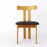 Set of 6 Danish 'T' shaped chairs – 1960s Mid-Century Modern Design