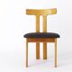 Set of 6 Danish 'T' shaped chairs – 1960s Mid-Century Modern Design