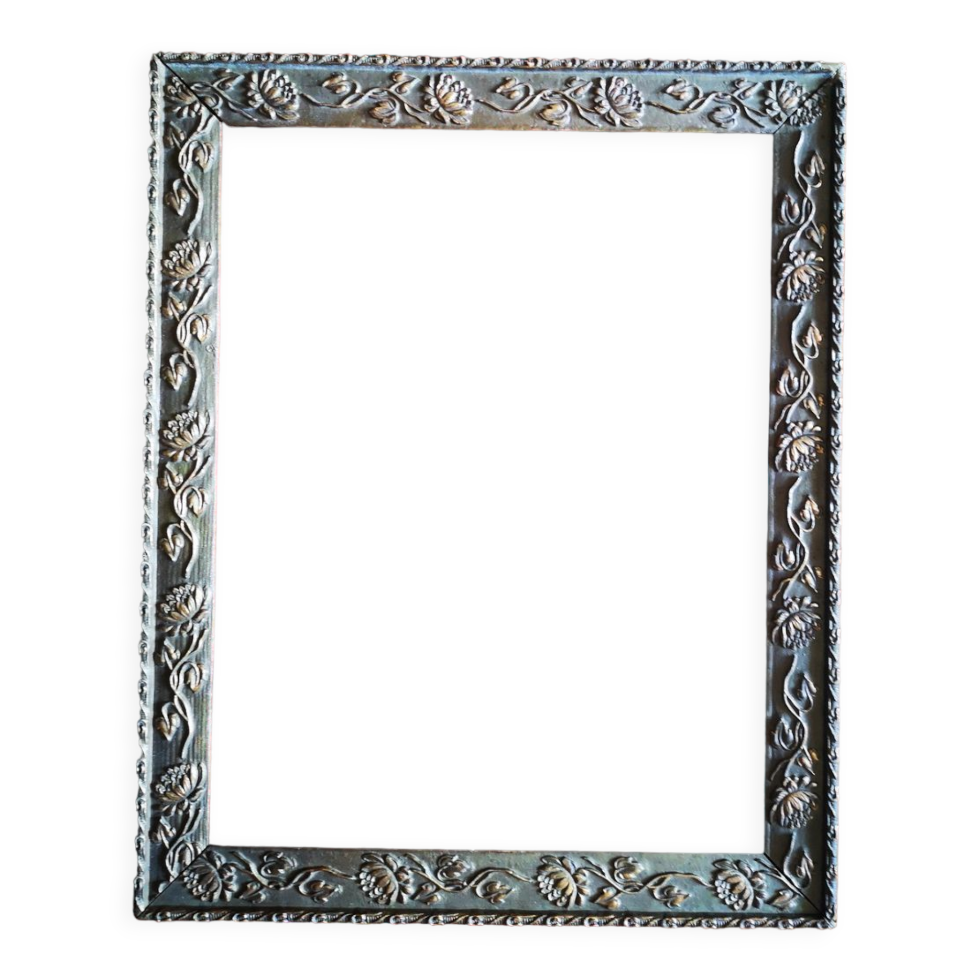 Wooden frame art nouveau work late 19th/early 20th century